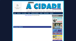 Desktop Screenshot of jornalacidaderegional.com.br
